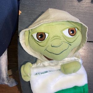 Retro Star Wars Yoda Christmas Stocking.